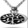 OIJH Collar de urna para Cenizas MemorialCremated Jewelry Tree of Life Plum Blossom Memorial Cenizas Caja Colgante Cenizas Collar-Tree_of_life1 view 1
