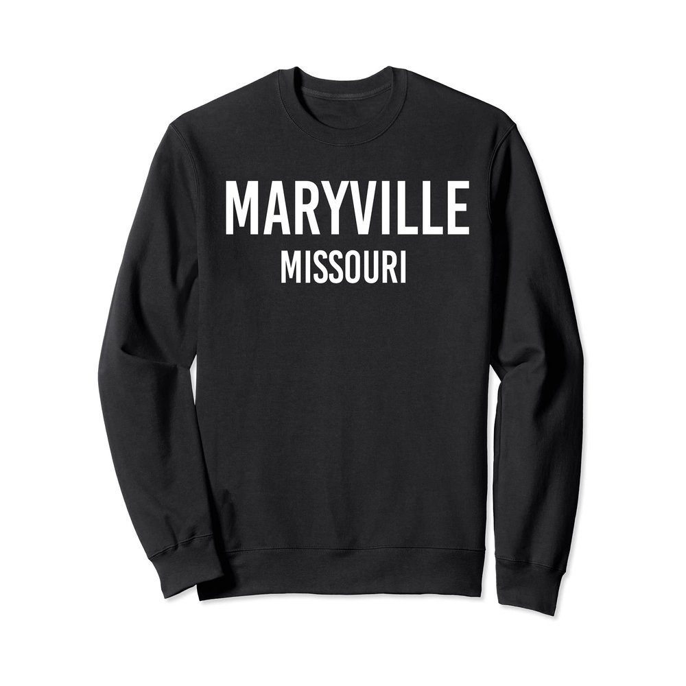 MARYVILLE MISSOURI MO USA Patriotic Vintage Sports Sweatshirt