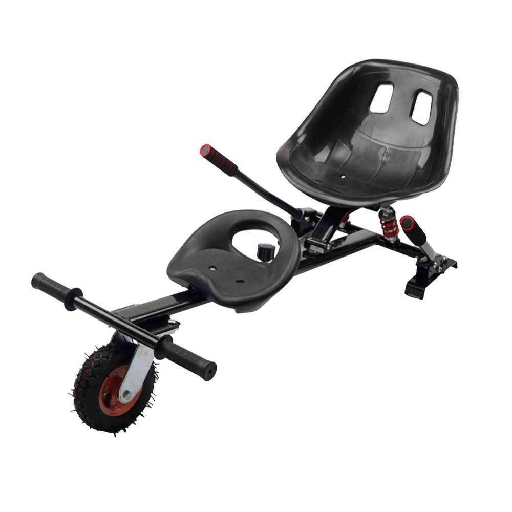 TGHY Hoverboard Seat Attachment Double-Person Go-Kart Transform Kit Hovercart Accessories Fits 6.5" 8" 10" Self Balancing Scooter Adjustable Frame,Shock Absorber Version