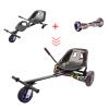 TGHY Hoverboard Seat Attachment Double-Person Go-Kart Transform Kit Hovercart Accessories Fits 6.5" 8" 10" Self Balancing Scooter Adjustable Frame,Shock Absorber Version view 2