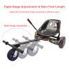 TGHY Hoverboard Seat Attachment Double-Person Go-Kart Transform Kit Hovercart Accessories Fits 6.5" 8" 10" Self Balancing Scooter Adjustable Frame,Shock Absorber Version view 4