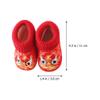 Happyyami Thick Warm Tiger Shoes for Boys and Girls Baby Casual Cartoon Shoes Embroidered Detail Snow Boots for Boys Girls view 2