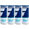 Babolat Gold All Court Tennis Balls, 4 Cans, 12 Balls view 1