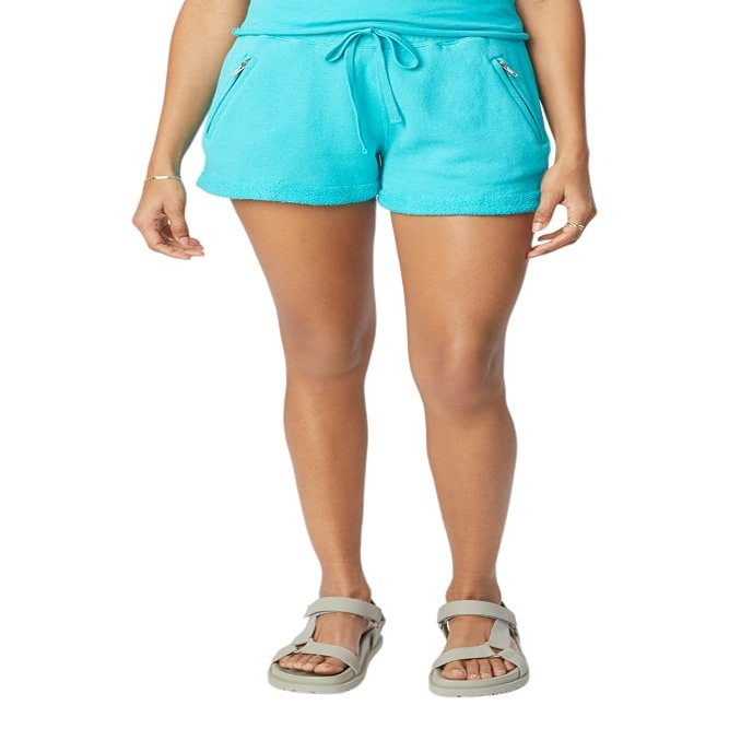 Bandier x Sincerely Jules_The Juniper Sweat Short Aqua-S
