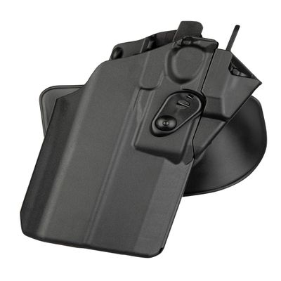 Safariland 7378RDS 7TS ALS Concealment Paddle and Belt Loop Combo Holster, Fits SIG SAUER 320RX TLR7, SafariSeven Plain Black, Right Hand