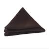 Tuxgear Mens Self Tie Necktie Suspender and Pocket Square, (Mens, Chocolate Brown) view 3