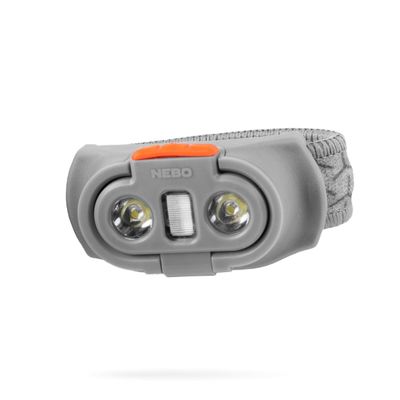 NEBO Einstein Powerful 500 Lumen Headlamp, Compact Low-Profile Headlamp with 5 Light Modes