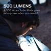NEBO Einstein Powerful 500 Lumen Headlamp, Compact Low-Profile Headlamp with 5 Light Modes view 2