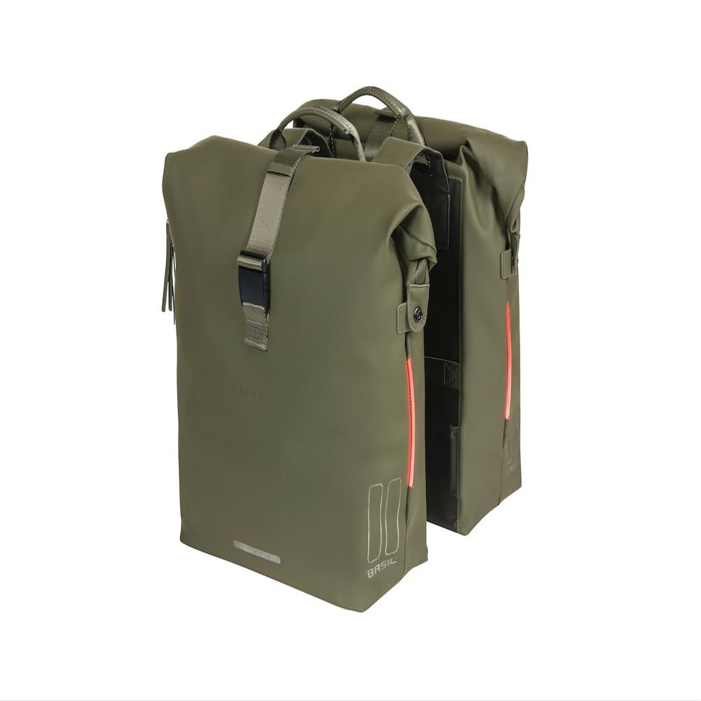 Basil Soho Double Pannier Bag Black 41L