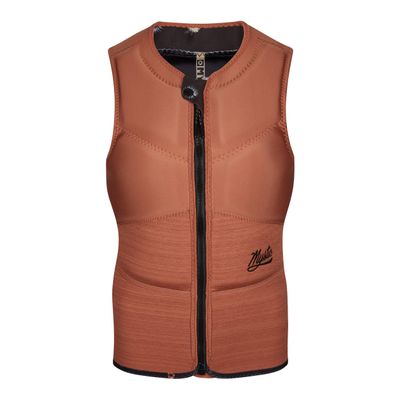 Mystic Womens Diva Kite Surfing F-Zip Impact Vest - Rusty Red 200111 S