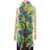 Handy Lidy 60g 72" Long Light Weight Chandelle Feather Boa Women Adult Turkey Boas for Party Costume-Mardi Gras view 2