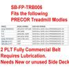 PRECOR Treadmill Running Belts | (Aftermarket) 2 PLY Fully Commercial Compatible for OEM: 36355140 or 36355-140 or PPP000000036355-140 Models | by SBD view 3