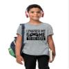 I Paused My Game to Be Here t Shirt Gamer Gifts Boys Gaming Funny Graphic Tees (US, Age, 10 Years, 12 Years, Light Gray) view 2