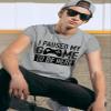 I Paused My Game to Be Here t Shirt Gamer Gifts Boys Gaming Funny Graphic Tees (US, Age, 10 Years, 12 Years, Light Gray) view 4