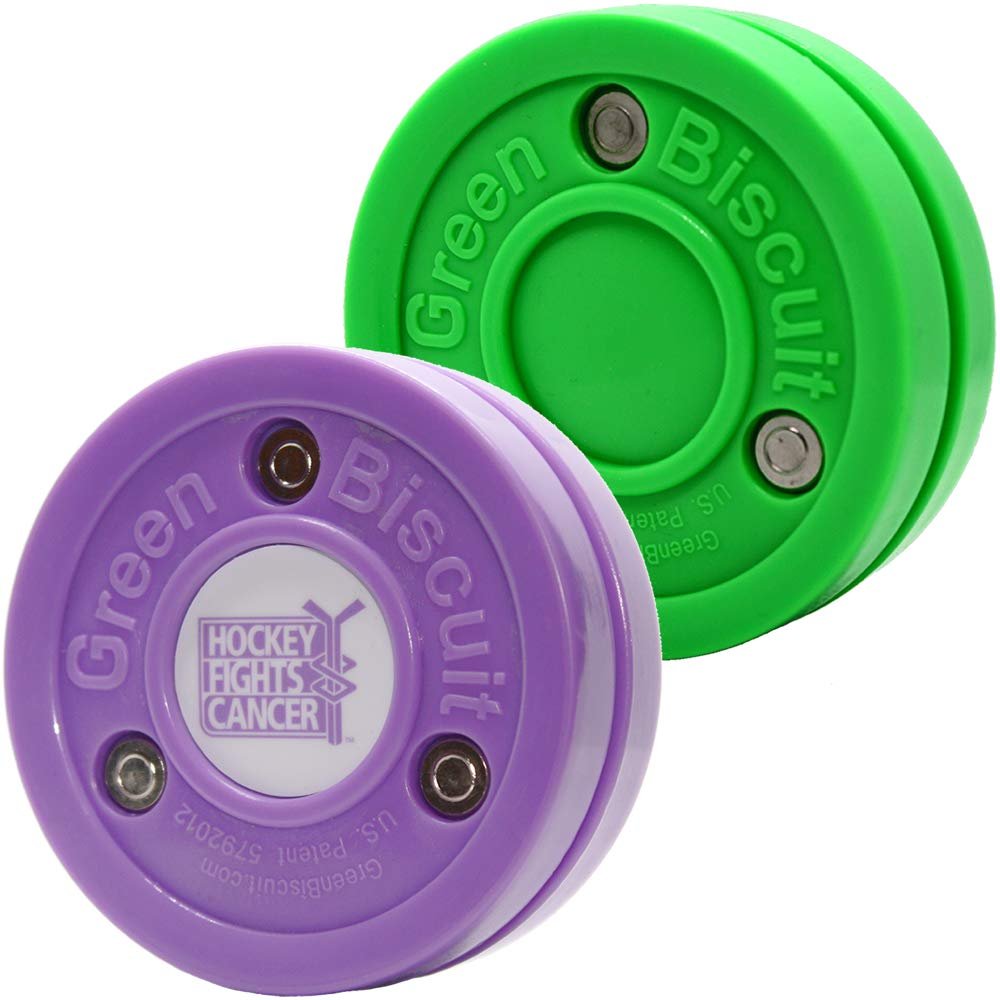 Green Biscuit Original NHL Hockey Fights Cancer Puck/Original GB
