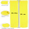 Lastclream Women Costume Thigh High Silk Stockings for Girls Over Knee Socks Cosplay Knee High Hosiery (Yellow) view 4
