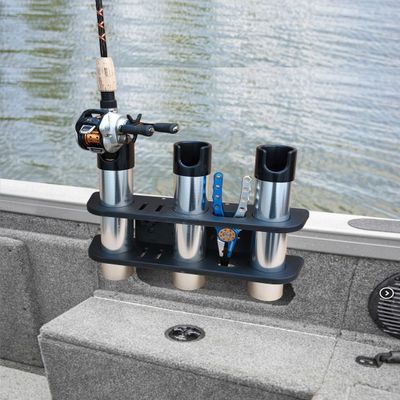 Brocraft Rod Holder for Crestliner Suremount - 3 Rod Storage