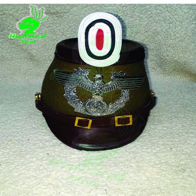 Parussian Shako Helmet for Officer Ranks of The Jagerbatallion Tschako Helmet-Q2