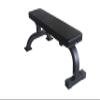Flat Weight Utility Bench Heavy Duty for Multi-Purpose Weight Training and AB Exercises-1,000 lbs Capacity (All Black) view 3