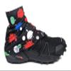 Wapiti Designs Go-Long Gaiters Trail Running Shoe Gaiters for Running, Hiking, or Long Distance Backpacking (Paint Splatter, L/XL) view 1