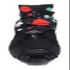 Wapiti Designs Go-Long Gaiters Trail Running Shoe Gaiters for Running, Hiking, or Long Distance Backpacking (Paint Splatter, L/XL) view 3
