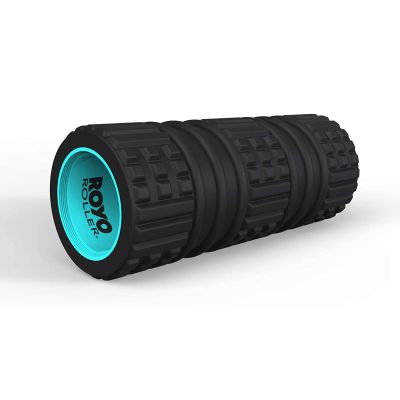 ROYO Foam Roller - 15 in. Adjustable Length, Medium Density Deep Tissue Massager for Muscle and Triggerpoint Release, Use for Daily Fitness and Exercise, Stretching and Sport Training