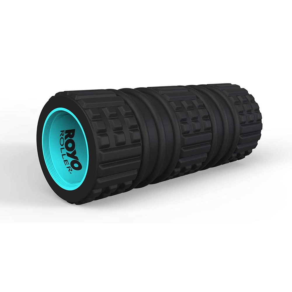 ROYO Foam Roller - 15 in. Adjustable Length, Medium Density Deep Tissue Massager for Muscle and Triggerpoint Release, Use for Daily Fitness and Exercise, Stretching and Sport Training