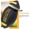 Senston Football Official Size 9/ Premium Composite Leather High School Size Football with Pump view 4