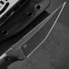 Ccanku C1140 Fixed Blade Knife, D2 Blade G10 Handle Claw Knife for Outdoor, EDC Tool, Survival, Hiking, Camping (Black) view 4