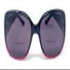 The Pizzazz Bifocal Sun Readers for Women, Colorful Two Tone Reading Glasses, Ombre Bi Focal Sunglasses Ladies + 2.50 Black and Pink Ombre view 1
