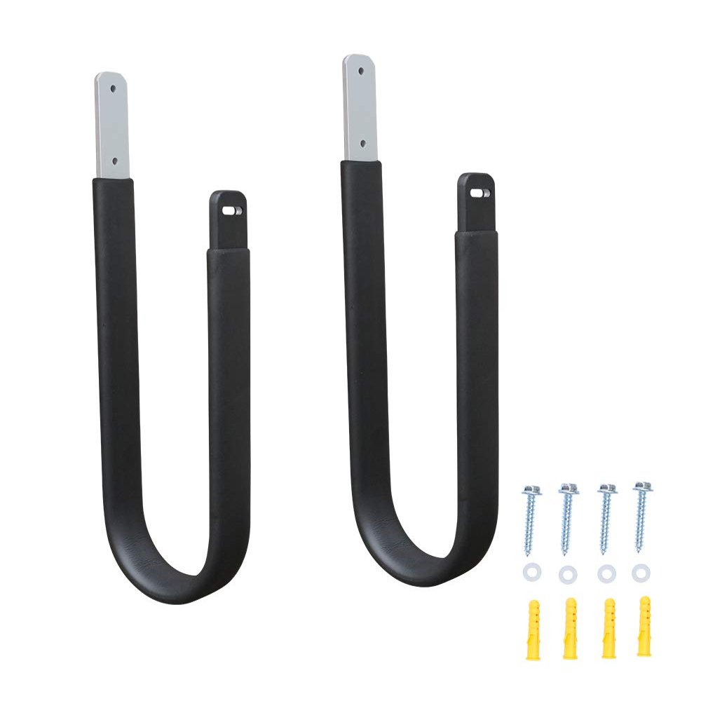 Rokia R Surfboard Rack for Paddleboard Kayak Surf Storage Set of Display Wall Mount Rack,Advanced Light Aluminum Alloy