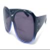 The Pizzazz Bifocal Sun Readers for Women, Colorful Two Tone Reading Glasses, Ombre Bi Focal Sunglasses Ladies + 2.00 Black and Blue Ombre view 2