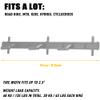 CyclingDeal Bike Wall Mount Rack - Adjustable Indoor Outdoor Storage Vertical Cycling Hook Hanger Organiser - Safe & Secure for Storing MTB Road Bicycles in Garage or Home - Classic 3 Bikes view 3