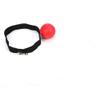 Demeras Boxing Ball Fight Punch Training Elastic String Ball with Headband for Boxing, Mixed Martial Arts, Muay Thai, Taekwondo, Adult, Red view 3