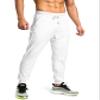 G Gradual Men's Sweatpants with Zipper Pockets Athletic Pants Traning Track Pants Joggers for Men Soccer, Running, Workout(White,XL) view 1