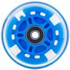 AOWESM 80mm Light Up Scooter Wheels L.E.D.Flashing 3-Wheel Kick Scooter Rear Replacement Wheels for Kick Push Scooters, Inline Skates, Micro Kickboard, Luggage and more (2-Pack) (Blue) view 4