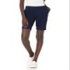 Amazon Essentials Women's Mid-Rise Slim-Fit 10" Inseam Bermuda Khaki Shorts, Navy, 2 view 1