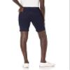 Amazon Essentials Women's Mid-Rise Slim-Fit 10" Inseam Bermuda Khaki Shorts, Navy, 2 view 2