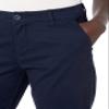 Amazon Essentials Women's Mid-Rise Slim-Fit 10" Inseam Bermuda Khaki Shorts, Navy, 2 view 3
