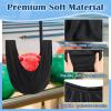 COITEK Bowling Seesaw Bag 2 Pack, Bowling Polisher Bag Carrier Ball Cleaner Holder, Black, 15' X 16' view 2