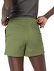 Amazon Essentials Women's Mid-Rise Slim-Fit 3.5 Inch Inseam Khaki Shorts, Olive, 6 view 3