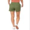 Amazon Essentials Women's Mid-Rise Slim-Fit 5 Inch Inseam Khaki Shorts (Available in Straight and Curvy Fits), Dark Olive, 14 view 2