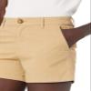 Amazon Essentials Women's Mid-Rise Slim-Fit 3.5 Inch Inseam Khaki Shorts, Khaki Brown, 10 view 3