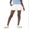 Amazon Essentials Women's Mid-Rise Slim-Fit 3.5 Inch Inseam Khaki Shorts, Cream, 4 view 1