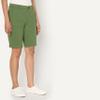 Amazon Essentials Women's Mid-Rise Slim-Fit 10" Inseam Bermuda Khaki Shorts, Dark Olive, 10 view 3