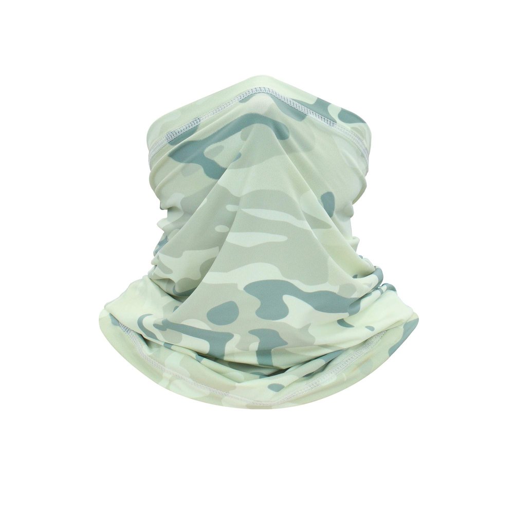 Snowboarding Face Mask Men Balaclava Sun Dust Proof Outdoor Riding Headgear Neck Sports Magic Scarf (Light Green)