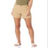 Amazon Essentials Women's Mid-Rise Slim-Fit 5 Inch Inseam Khaki Short (Available in Straight and Curvy Fits), Khaki Brown, 10 view 1