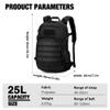 Mardingtop 25L Hiking Backpack,Lightweight Molle Tactical Backpack for Running,Hiking,Cycling,Motorcycle view 3