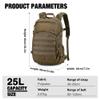 Mardingtop Small Tactical Molle Backpack - 25L Hiking Backpack for Backpacking, Cycling and Biking view 3