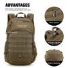 Mardingtop Small Tactical Molle Backpack - 25L Hiking Backpack for Backpacking, Cycling and Biking view 4